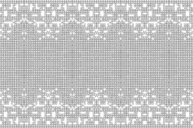 Soyut arkaplan. Monokrom dokusu. Beyaz arkaplanda siyah beyaz çizgiler.