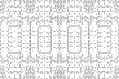 Soyut arkaplan. Monokrom dokusu. Beyaz arkaplanda siyah beyaz çizgiler.