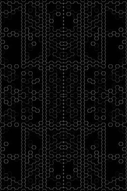 Soyut arkaplan. Monokrom dokusu. Beyaz arkaplanda siyah beyaz çizgiler.