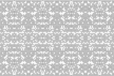 Soyut arkaplan. Monokrom dokusu. Beyaz arkaplanda siyah beyaz çizgiler.