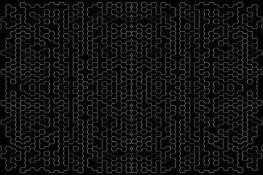 Soyut arkaplan. Monokrom dokusu. Beyaz arkaplanda siyah beyaz çizgiler.