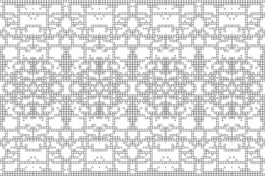 Soyut arkaplan. Monokrom dokusu. Beyaz arkaplanda siyah beyaz çizgiler.