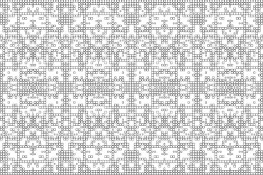 Soyut arkaplan. Monokrom dokusu. Beyaz arkaplanda siyah beyaz çizgiler.