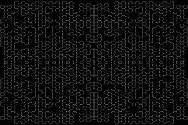 Soyut arkaplan. Monokrom dokusu. Beyaz arkaplanda siyah beyaz çizgiler.