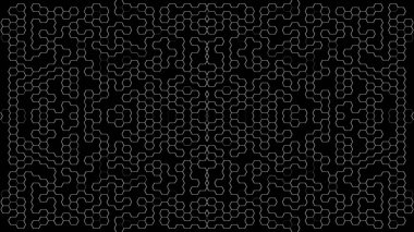 Soyut arkaplan. Monokrom dokusu. Beyaz arkaplanda siyah beyaz çizgiler.