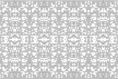 Soyut arkaplan. Monokrom dokusu. Beyaz arkaplanda siyah beyaz çizgiler.