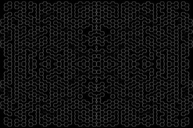 Soyut arkaplan. Monokrom dokusu. Beyaz arkaplanda siyah beyaz çizgiler.