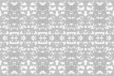 Soyut arkaplan. Monokrom dokusu. Beyaz arkaplanda siyah beyaz çizgiler.