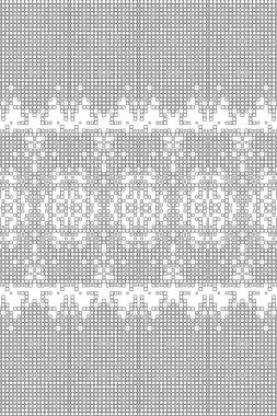 Soyut arkaplan. Monokrom dokusu. Beyaz arkaplanda siyah beyaz çizgiler.