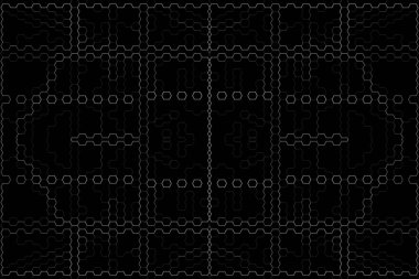 Soyut arkaplan. Monokrom dokusu. Beyaz arkaplanda siyah beyaz çizgiler.