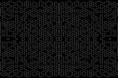 Soyut arkaplan. Monokrom dokusu. Beyaz arkaplanda siyah beyaz çizgiler.