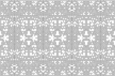 Soyut arkaplan. Monokrom dokusu. Beyaz arkaplanda siyah beyaz çizgiler.