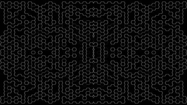 Soyut arkaplan. Monokrom dokusu. Beyaz arkaplanda siyah beyaz çizgiler.