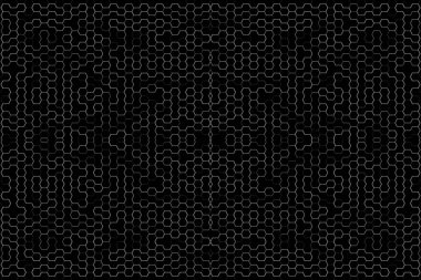 Soyut arkaplan. Monokrom dokusu. Beyaz arkaplanda siyah beyaz çizgiler.