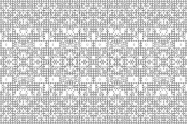 Soyut arkaplan. Monokrom dokusu. Beyaz arkaplanda siyah beyaz çizgiler.