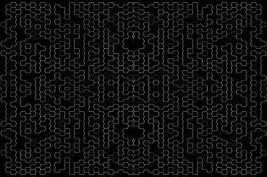 Soyut arkaplan. Monokrom dokusu. Beyaz arkaplanda siyah beyaz çizgiler.