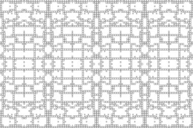 Soyut arkaplan. Monokrom dokusu. Beyaz arkaplanda siyah beyaz çizgiler.