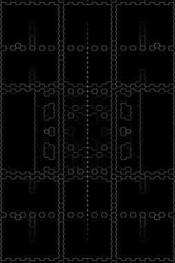 Soyut arkaplan. Monokrom dokusu. Beyaz arkaplanda siyah beyaz çizgiler.