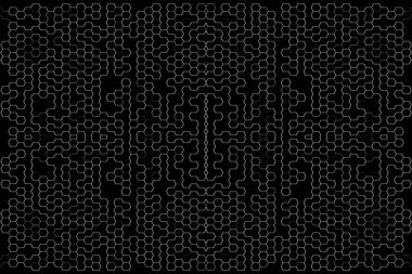 Soyut arkaplan. Monokrom dokusu. Beyaz arkaplanda siyah beyaz çizgiler.