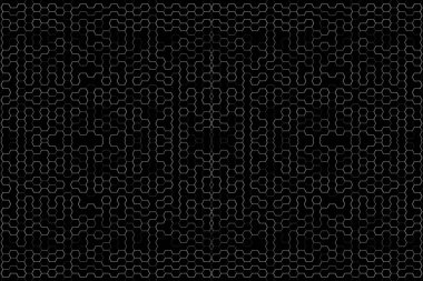 Soyut arkaplan. Monokrom dokusu. Beyaz arkaplanda siyah beyaz çizgiler.