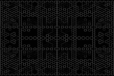 Soyut arkaplan. Monokrom dokusu. Beyaz arkaplanda siyah beyaz çizgiler.