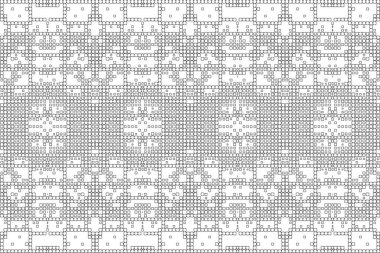 Soyut arkaplan. Monokrom dokusu. Beyaz arkaplanda siyah beyaz çizgiler.
