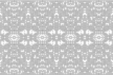 Soyut arkaplan. Monokrom dokusu. Beyaz arkaplanda siyah beyaz çizgiler.