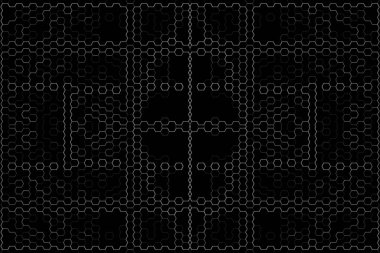Soyut arkaplan. Monokrom dokusu. Beyaz arkaplanda siyah beyaz çizgiler.