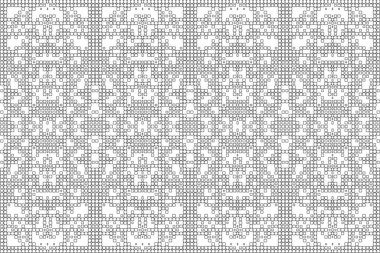 Soyut arkaplan. Monokrom dokusu. Beyaz arkaplanda siyah beyaz çizgiler.