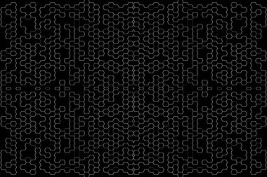 Soyut arkaplan. Monokrom dokusu. Beyaz arkaplanda siyah beyaz çizgiler.