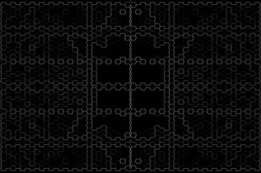 Soyut arkaplan. Monokrom dokusu. Beyaz arkaplanda siyah beyaz çizgiler.