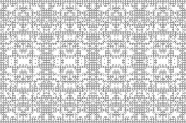 Soyut arkaplan. Monokrom dokusu. Beyaz arkaplanda siyah beyaz çizgiler.