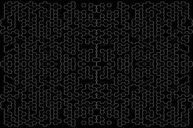 Soyut arkaplan. Monokrom dokusu. Beyaz arkaplanda siyah beyaz çizgiler.