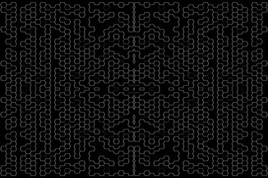 Soyut arkaplan. Monokrom dokusu. Beyaz arkaplanda siyah beyaz çizgiler.