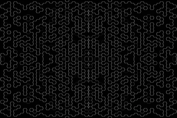 Soyut arkaplan. Monokrom dokusu. Beyaz arkaplanda siyah beyaz çizgiler.