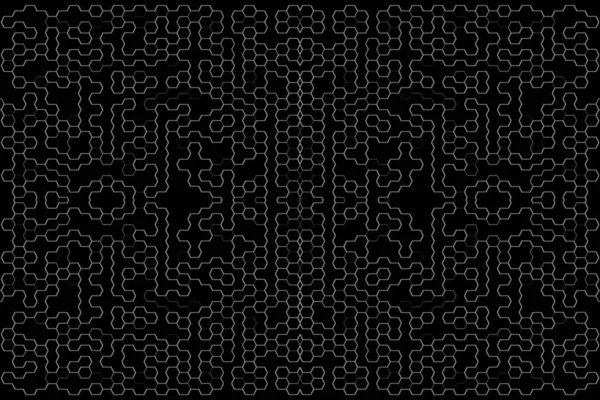 Soyut arkaplan. Monokrom dokusu. Beyaz arkaplanda siyah beyaz çizgiler.