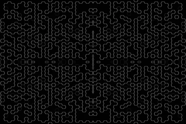 Soyut arkaplan. Monokrom dokusu. Beyaz arkaplanda siyah beyaz çizgiler.