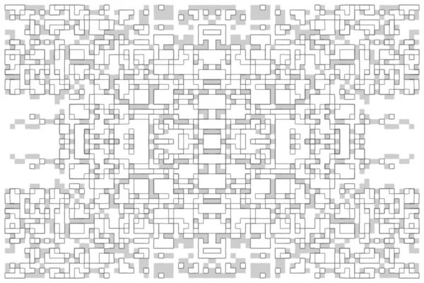 Soyut arkaplan. Monokrom dokusu. Beyaz arkaplanda siyah beyaz çizgiler.