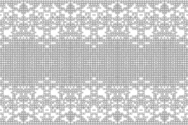 Soyut arkaplan. Monokrom dokusu. Beyaz arkaplanda siyah beyaz çizgiler.