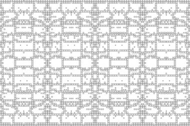 Soyut arkaplan. Monokrom dokusu. Beyaz arkaplanda siyah beyaz çizgiler.