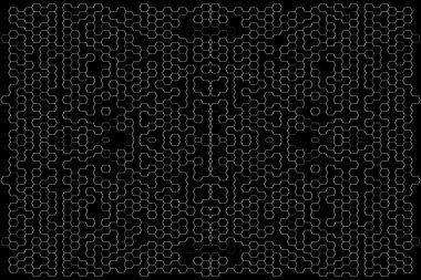 Soyut arkaplan. Monokrom dokusu. Beyaz arkaplanda siyah beyaz çizgiler.