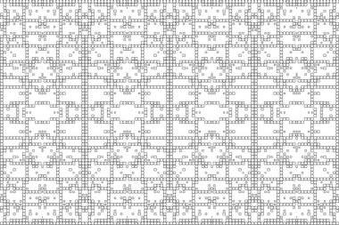 Soyut arkaplan. Monokrom dokusu. Beyaz arkaplanda siyah beyaz çizgiler.