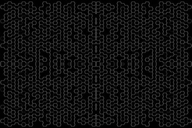 Soyut arkaplan. Monokrom dokusu. Beyaz arkaplanda siyah beyaz çizgiler.