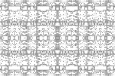 Soyut arkaplan. Monokrom dokusu. Beyaz arkaplanda siyah beyaz çizgiler.