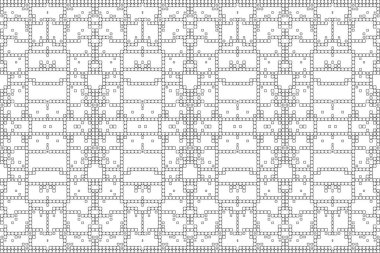 Soyut arkaplan. Monokrom dokusu. Beyaz arkaplanda siyah beyaz çizgiler.