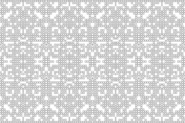 Soyut arkaplan. Monokrom dokusu. Beyaz arkaplanda siyah beyaz çizgiler.