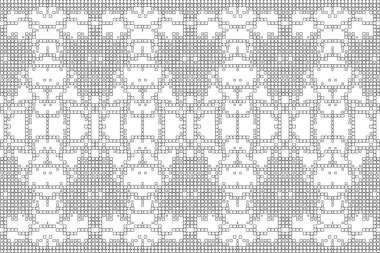 Soyut arkaplan. Monokrom dokusu. Beyaz arkaplanda siyah beyaz çizgiler.