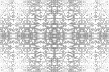 Soyut arkaplan. Monokrom dokusu. Beyaz arkaplanda siyah beyaz çizgiler.