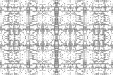 Soyut arkaplan. Monokrom dokusu. Beyaz arkaplanda siyah beyaz çizgiler.