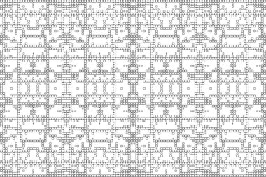 Soyut arkaplan. Monokrom dokusu. Beyaz arkaplanda siyah beyaz çizgiler.